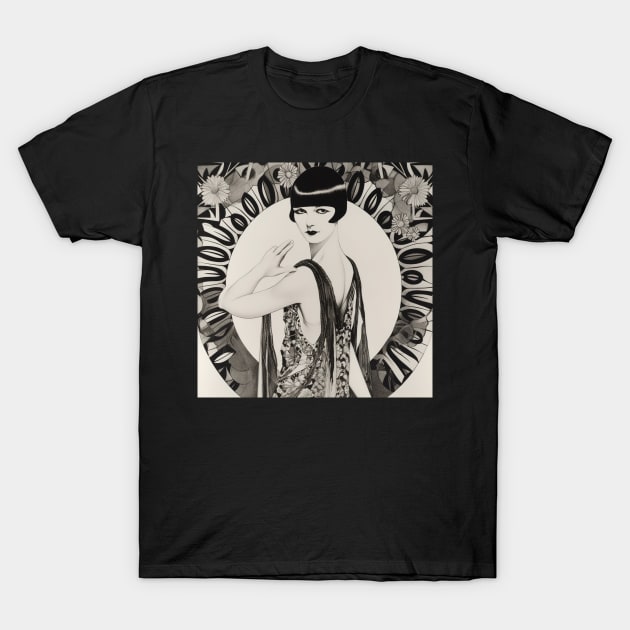 Louise Brooks T-Shirt by ComicsFactory